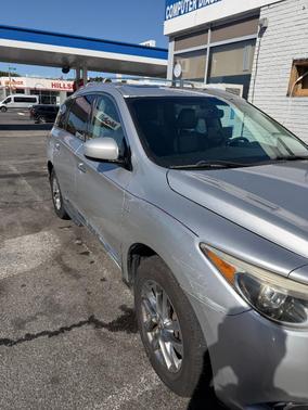 Silver 2014 INFINITI QX60 Base