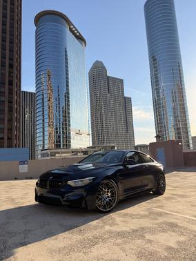 Blue 2018 BMW M4 Base