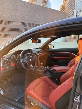 Blue 2018 BMW M4 Base