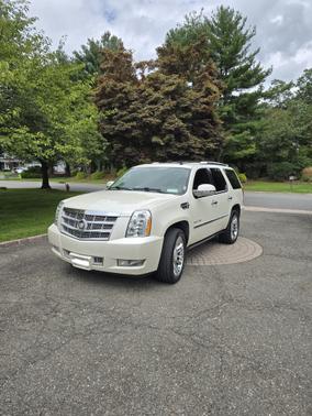 White 2014 Cadillac Escalade Platinum Edition