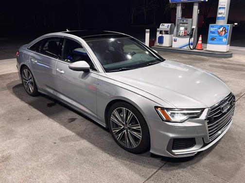 Silver 2019 Audi A6 55 Premium