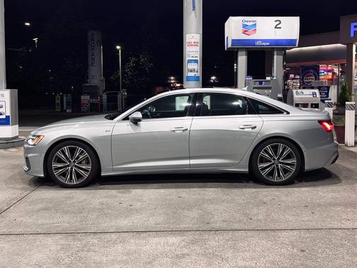 Silver 2019 Audi A6 55 Premium