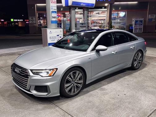 Silver 2019 Audi A6 55 Premium