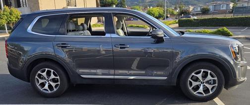 Gray 2020 Kia Telluride EX