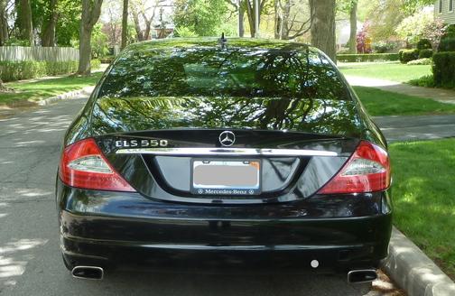 Black 2009 Mercedes-Benz CLS-Class CLS 550