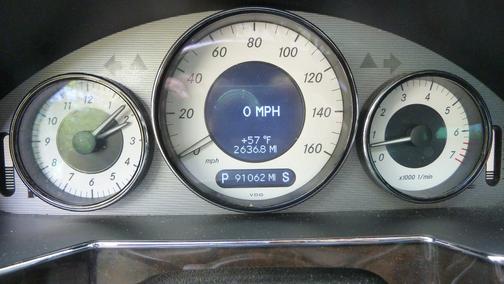Black 2009 Mercedes-Benz CLS-Class CLS 550