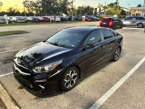 Black 2021 Kia Forte LXS