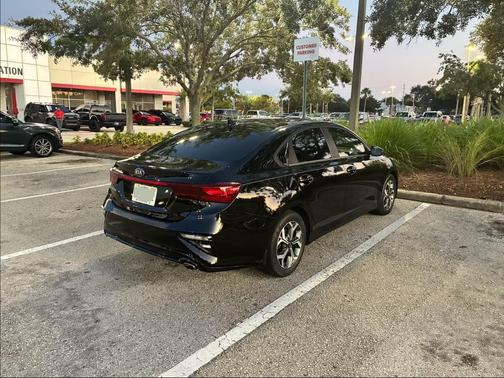 Black 2021 Kia Forte LXS