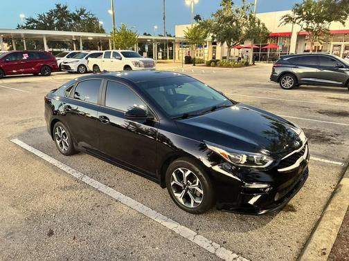Black 2021 Kia Forte LXS