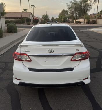 White 2011 Toyota Corolla S