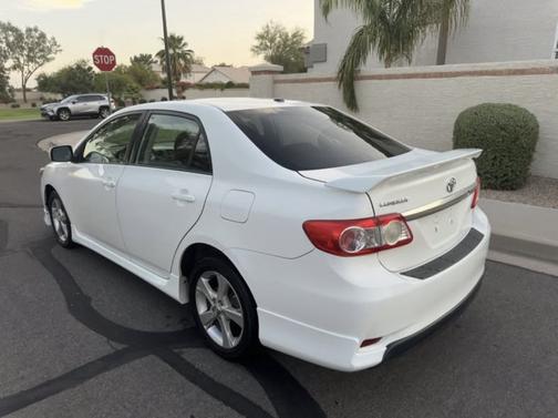 White 2011 Toyota Corolla S