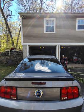 Gray 2007 Ford Mustang GT