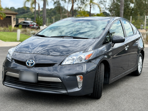 Gray 2012 Toyota Prius Plug-in Base