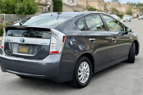 Gray 2012 Toyota Prius Plug-in Base