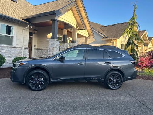 Gray 2021 Subaru Outback Onyx Edition XT