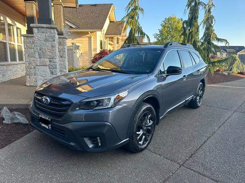 Gray 2021 Subaru Outback Onyx Edition XT