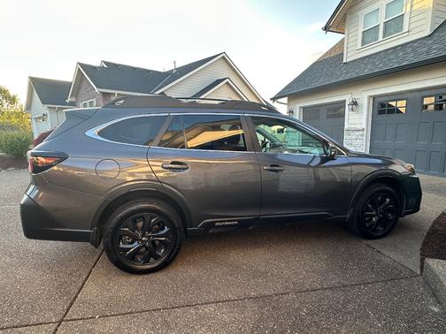 Gray 2021 Subaru Outback Onyx Edition XT