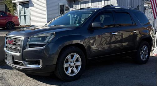 Gray 2013 GMC Acadia SLE-1