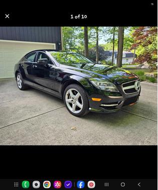 Black 2013 Mercedes-Benz CLS-Class CLS 550