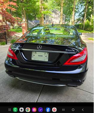 Black 2013 Mercedes-Benz CLS-Class CLS 550