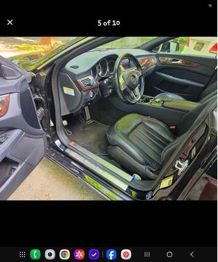 Black 2013 Mercedes-Benz CLS-Class CLS 550
