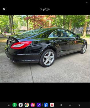 Black 2013 Mercedes-Benz CLS-Class CLS 550