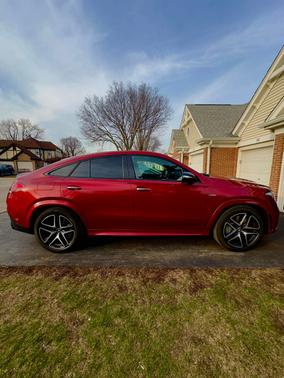 Red 2023 Mercedes-Benz AMG GLE 53 4MATIC Coupe