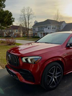 Red 2023 Mercedes-Benz AMG GLE 53 4MATIC Coupe