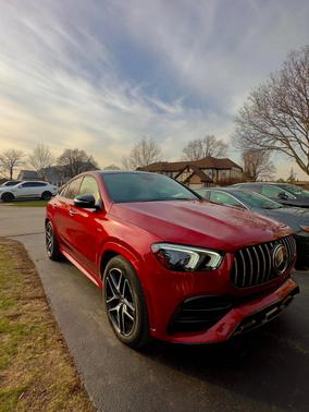 Red 2023 Mercedes-Benz AMG GLE 53 4MATIC Coupe