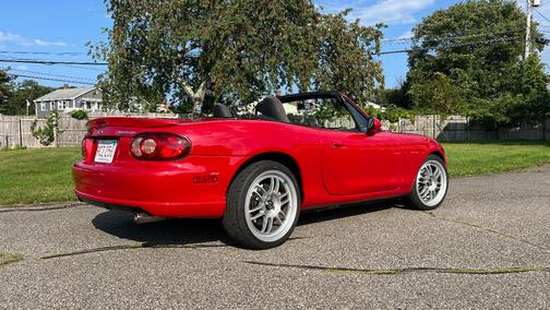 Red 2004 Mazda MazdaSpeed Miata MX-5 Base
