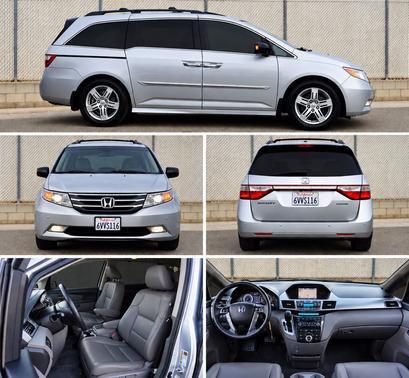 Silver 2012 Honda Odyssey Touring
