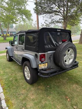 Silver 2016 Jeep Wrangler Unlimited Sport