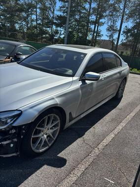 Silver 2016 BMW 750 i