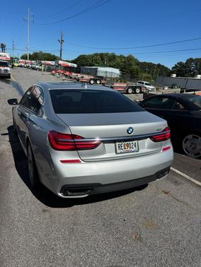 Silver 2016 BMW 750 i