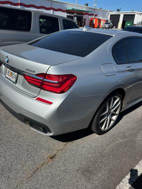 Silver 2016 BMW 750 i