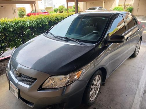 Gray 2010 Toyota Corolla LE
