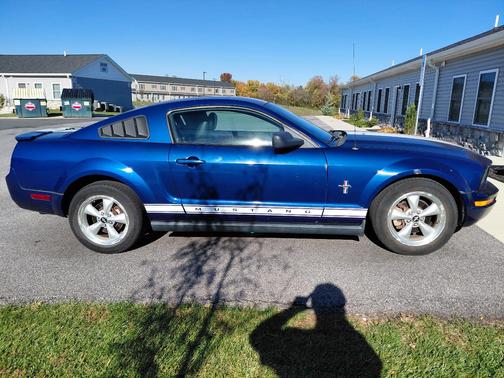 Blue 2008 Ford Mustang Base