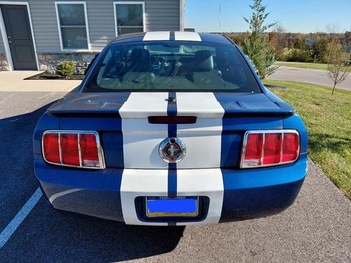 Blue 2008 Ford Mustang Base