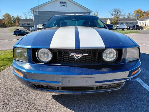Blue 2008 Ford Mustang Base