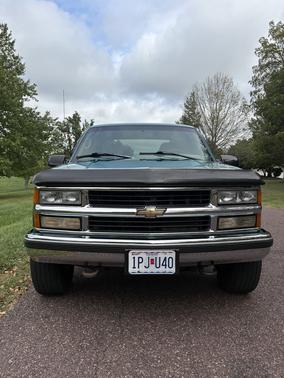 Green 1995 Chevrolet 2500 Cheyenne Extended Cab