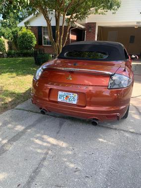 Orange 2012 Mitsubishi Eclipse Spyder GS Sport
