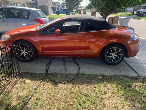 Orange 2012 Mitsubishi Eclipse Spyder GS Sport