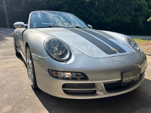 Silver 2005 Porsche 911 911 Carrera S 997 Cabriolet