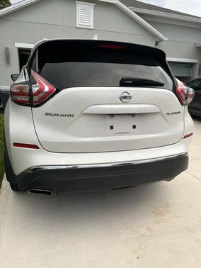 White 2018 Nissan Murano Platinum