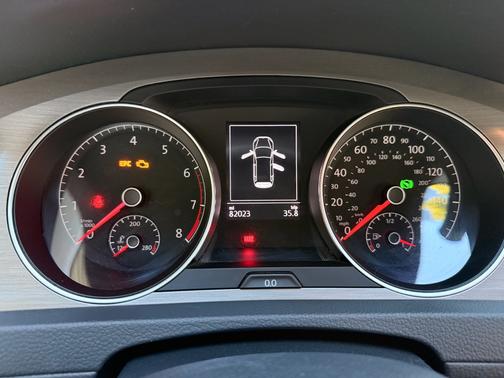 Gray 2017 Volkswagen Golf SportWagen TSI S
