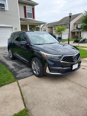 Black 2020 Acura RDX Advance Package