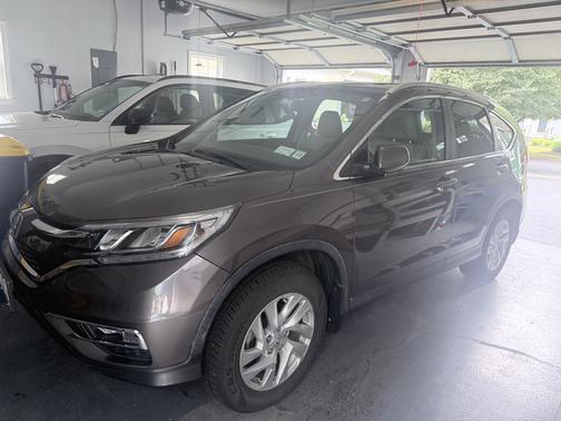 Brown 2015 Honda CR-V EX-L