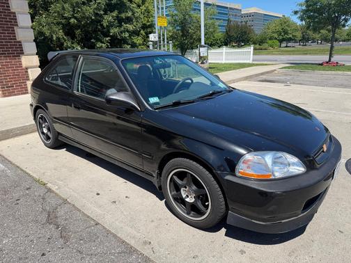 Black 1996 Honda Civic DX