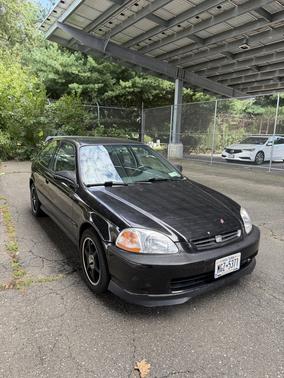 Black 1996 Honda Civic DX