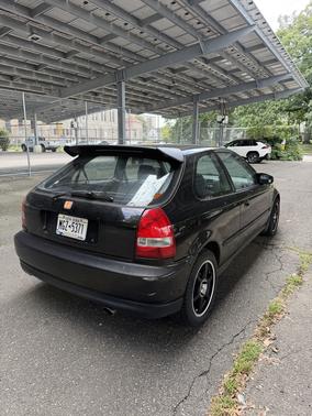 Black 1996 Honda Civic DX